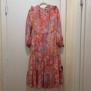 Julia Jordan Paisley Summer Dress